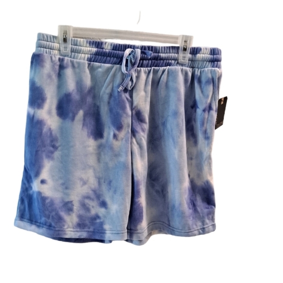 NWT-ALIGN COLLECTIVE SPORTS 2 PCS TIE DYE HOODIE AND SHORT SET DRAWSTRING - Picture 6 of 7